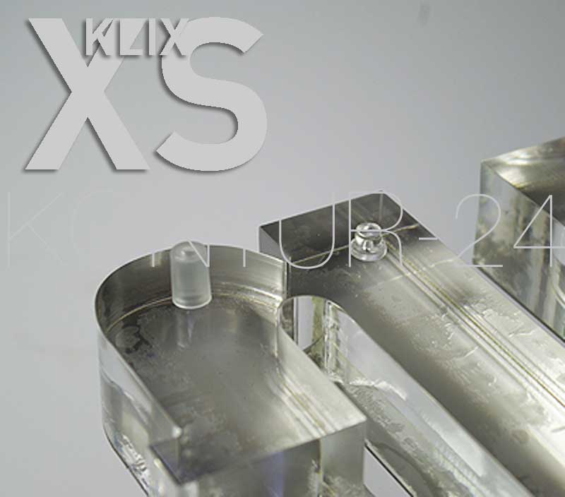 Abstandshalter KLIX XS V1 milchig / D=10mm, Wa=15mm