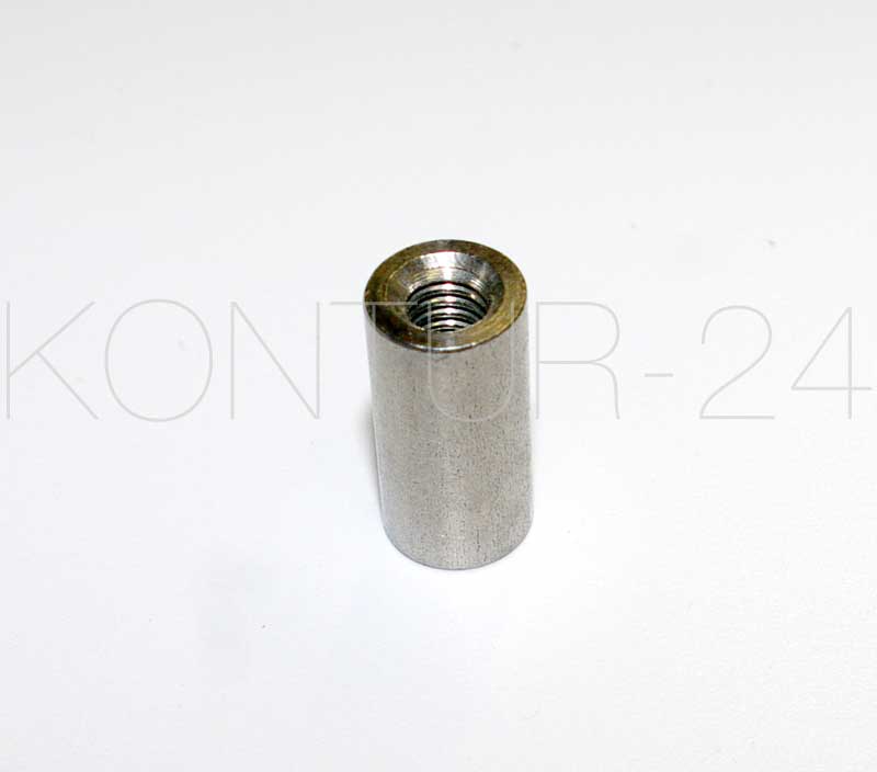Runde Verbindungsmuffen M6x20mm V2A / 10 St.