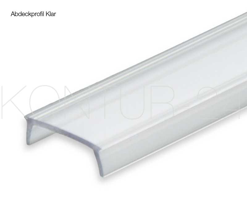 LED-Licht Zubehör LED-Alu-Aufbauprofil Surf12 / 2m - Bild 3