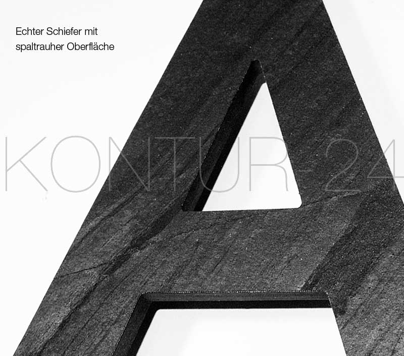 3D Buchstaben Steinfurnier & Holz - Bild 2