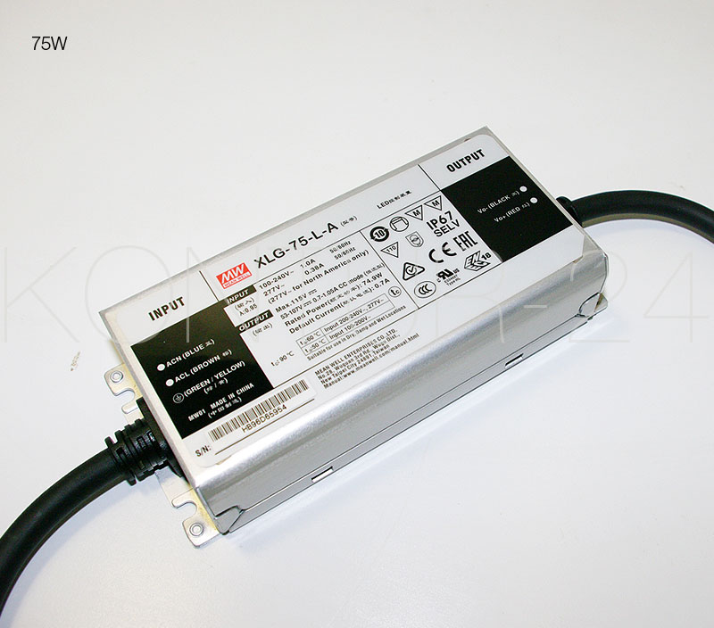 LED-Licht Zubehör Meanwell XLG-75-L-A 12V