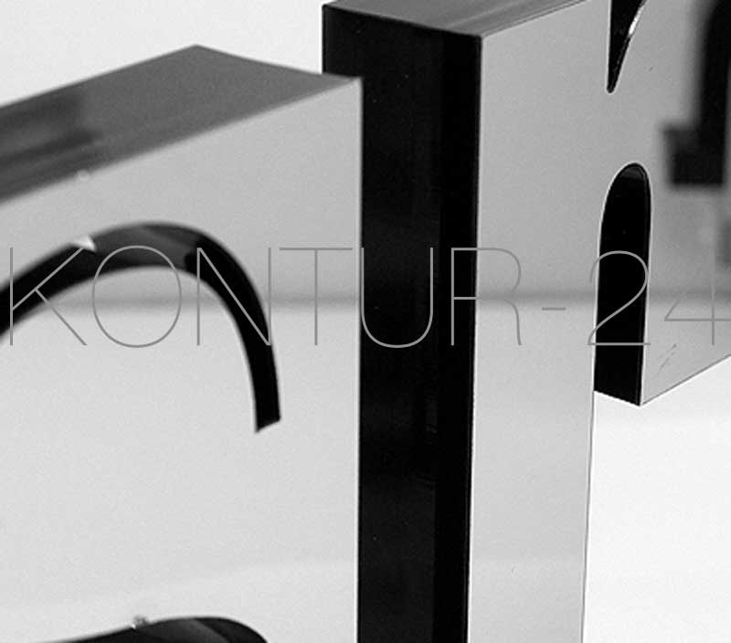 3D Buchstaben Edelstahl & Acryl 30mm - Bild 5